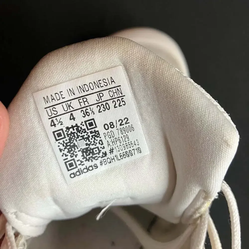 Adidas RapidaSport unisex White Athletic Sneakers